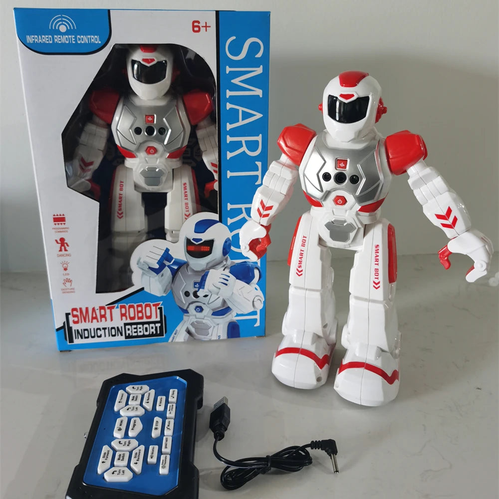 2021 Hot RC Robot Smart Action Walk Singing Dance Action Figure Gesture Sensor Toys Gift for Children