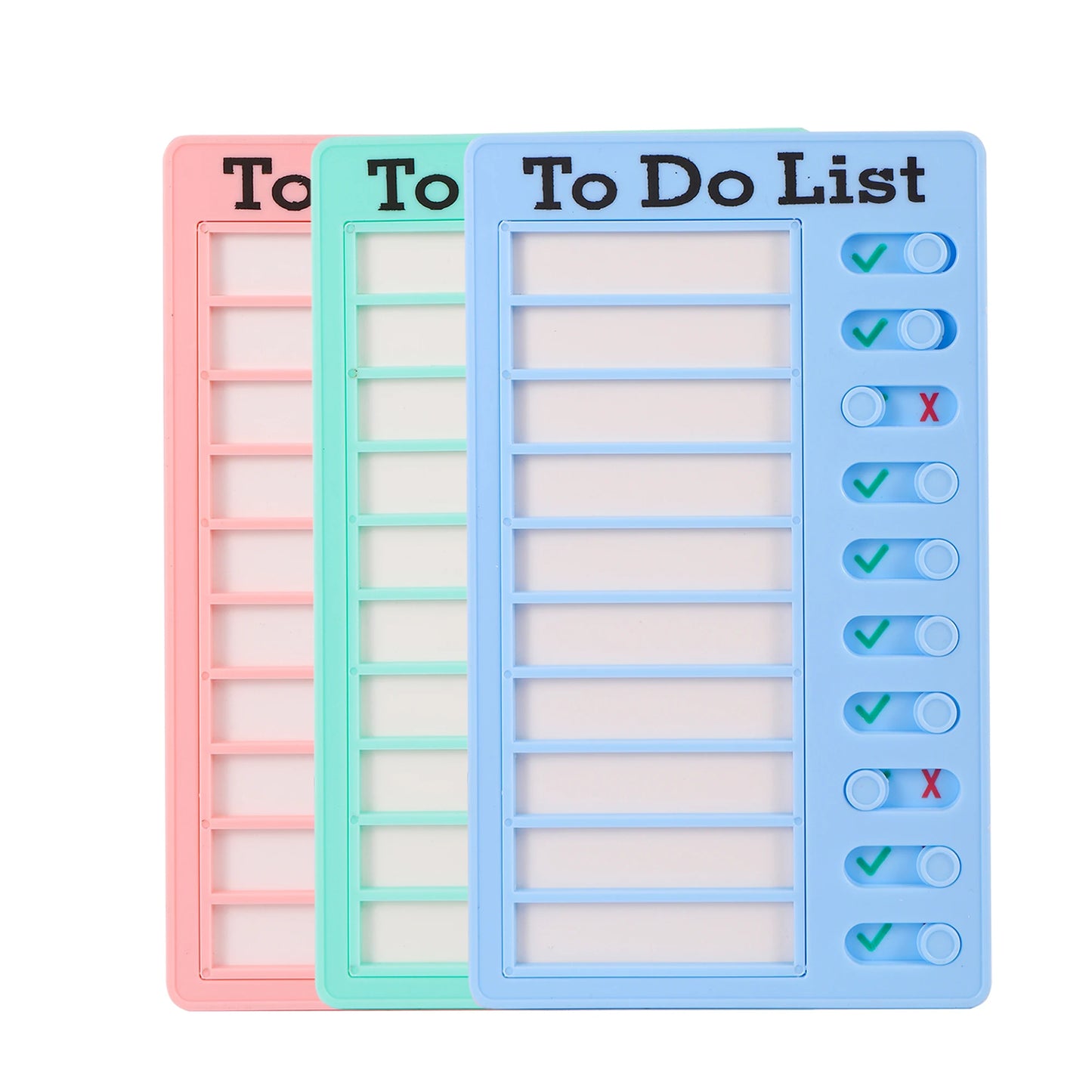 Reusable My Chores Checklist Daily Planner Memo Plastic Board Chore Chart Responsibility Behavior for Kid Self-discipline Card