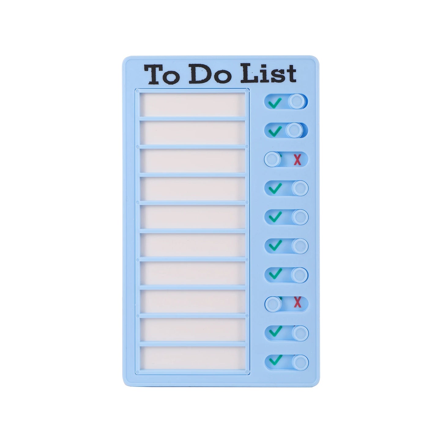 Reusable My Chores Checklist Daily Planner Memo Plastic Board Chore Chart Responsibility Behavior for Kid Self-discipline Card