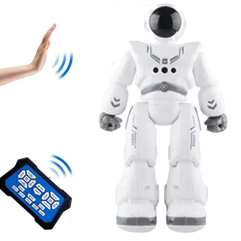 2021 Hot RC Robot Smart Action Walk Singing Dance Action Figure Gesture Sensor Toys Gift for Children