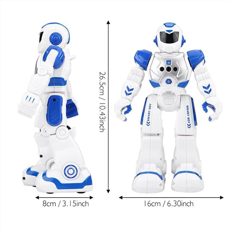 2021 Hot RC Robot Smart Action Walk Singing Dance Action Figure Gesture Sensor Toys Gift for Children