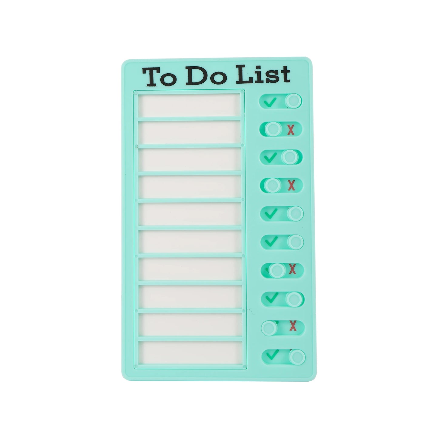 Reusable My Chores Checklist Daily Planner Memo Plastic Board Chore Chart Responsibility Behavior for Kid Self-discipline Card