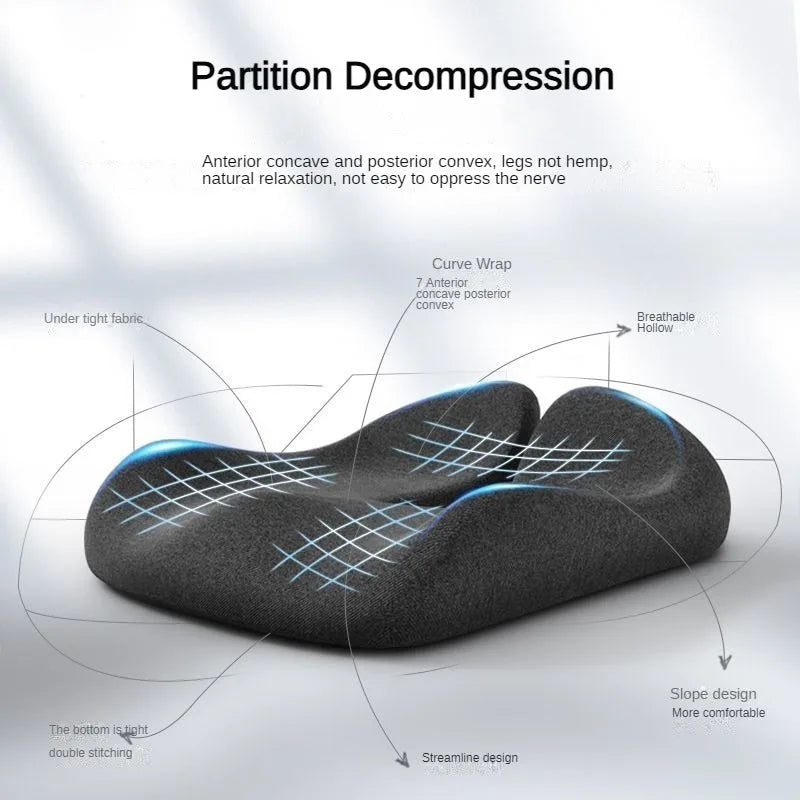 SitEase – Ergonomic Foam Seat Cushion