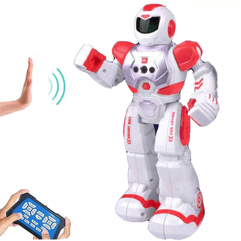 2021 Hot RC Robot Smart Action Walk Singing Dance Action Figure Gesture Sensor Toys Gift for Children