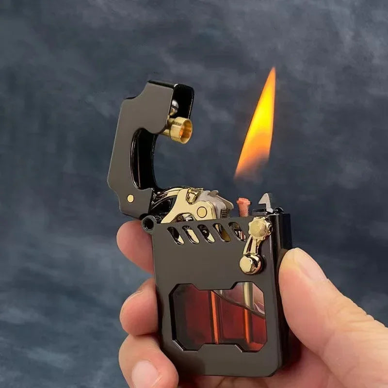 MechaFlame – Cyberpunk Rocker Kerosene Lighter