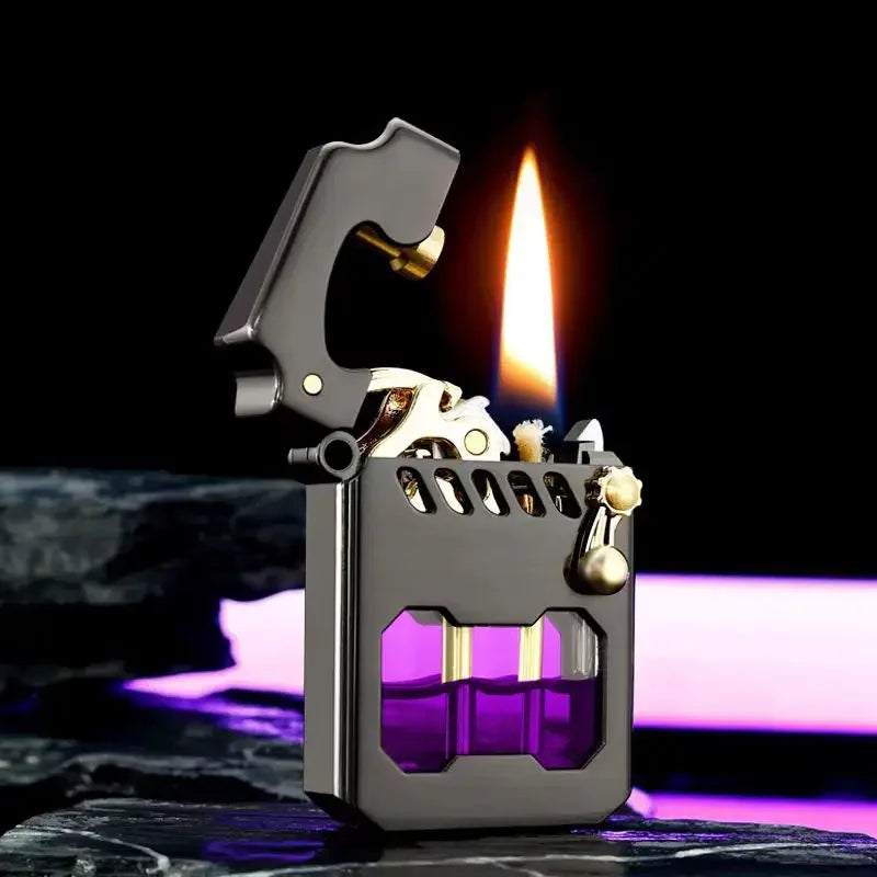 MechaFlame – Cyberpunk Rocker Kerosene Lighter