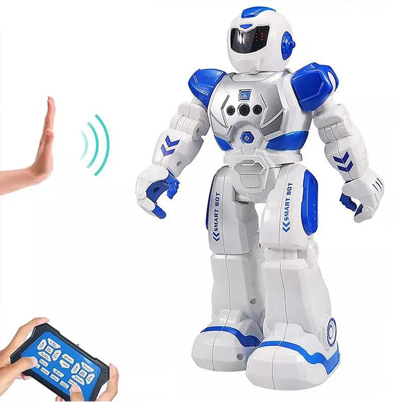 2021 Hot RC Robot Smart Action Walk Singing Dance Action Figure Gesture Sensor Toys Gift for Children