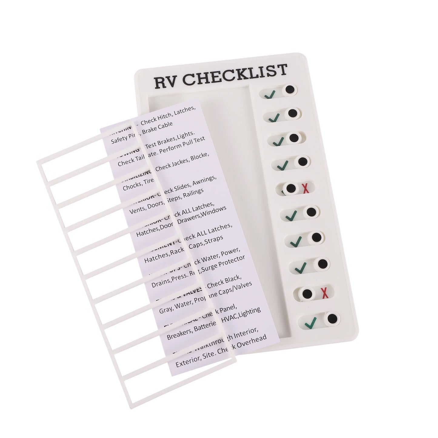 Reusable My Chores Checklist Daily Planner Memo Plastic Board Chore Chart Responsibility Behavior for Kid Self-discipline Card