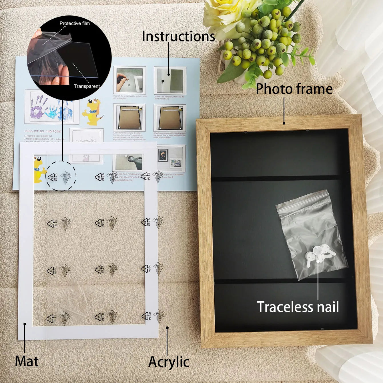 Reusable Kids Art Frame